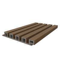 NTW Composiet Wandbekleding Castellation 25 Profiel Teak