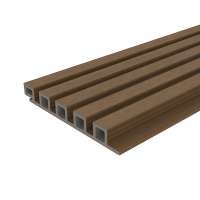 NTW Composiet Wandbekleding Castellation 25 Profiel Teak