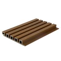 NTW Composiet Wandbekleding Castellation 25 Profiel Teak