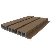 NTW Composiet Wandbekleding Castellation 50 Profiel Teak