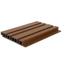 NTW Composiet Wandbekleding Castellation 4325 Profiel Teak